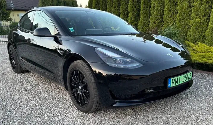 tesla podkarpackie Tesla Model 3 cena 135000 przebieg: 27000, rok produkcji 2021 z Zawiercie